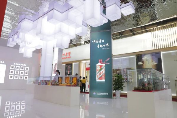 茅台展厅一角